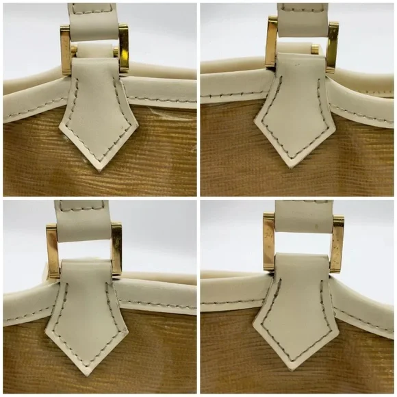Authentic Louis Vuitton  Epi Mini Lagoon Bay Plage Handbag terry cloth inside - Picture 10 of 17